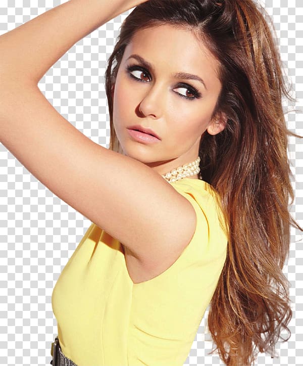 Nina Dobrev Elena Gilbert The Vampire Diaries Damon Salvatore, Nina Dobrev transparent background PNG clipart