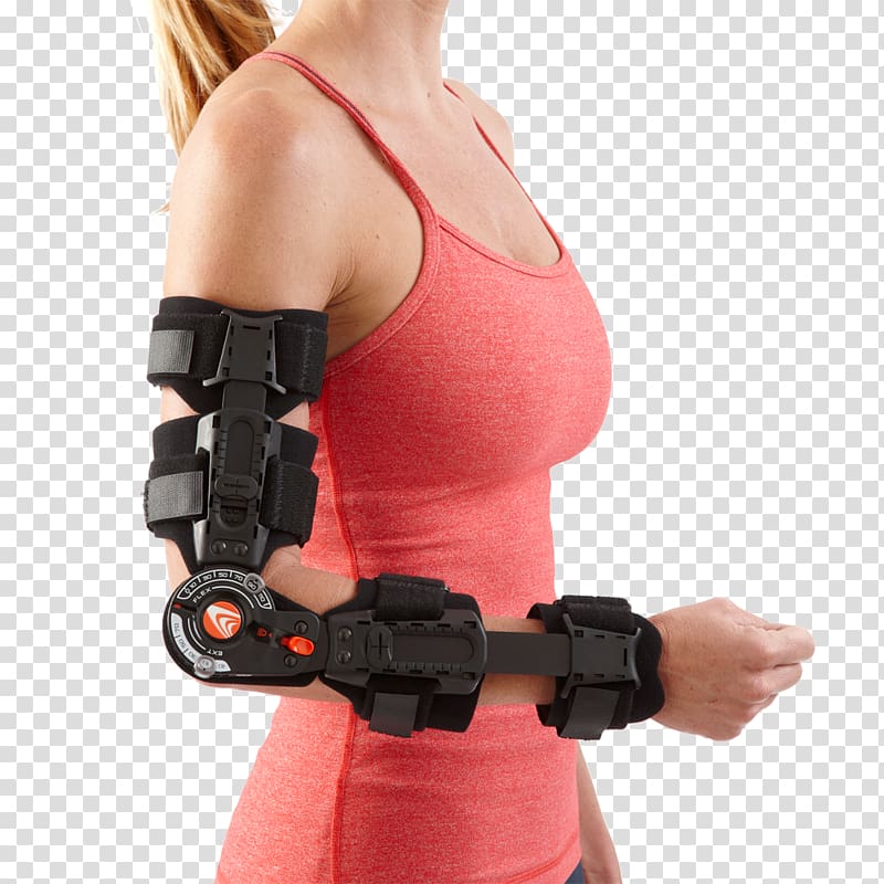 Elbow Breg, Inc. Arm Range of motion Splint, braces transparent background PNG clipart