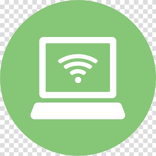 Laptop Wi-Fi Computer Icons Malbec Hostel Central Handheld Devices, green techno transparent background PNG clipart
