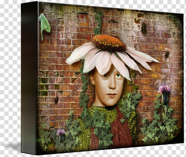 Painting Frames sunflower m Banksy, painting transparent background PNG clipart