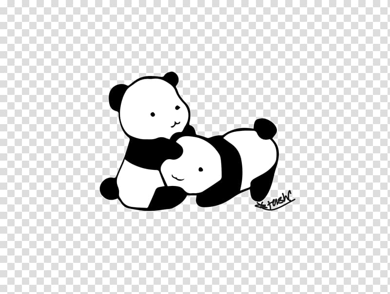 Giant panda Bear Cuteness Drawing , panda transparent background PNG clipart