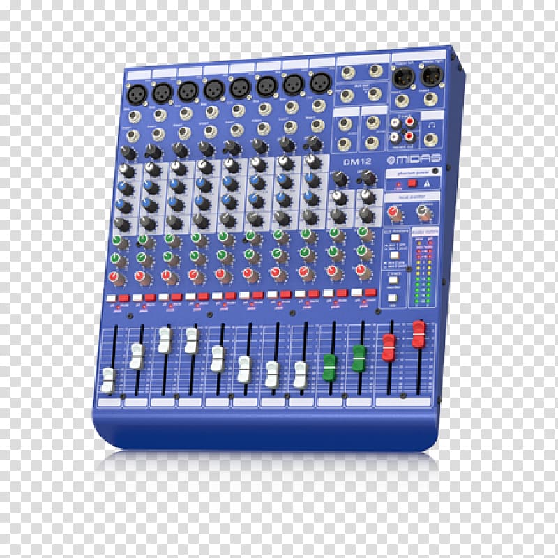 Audio Mixers Midas Consoles Digital mixing console Midas DM16 Sound, year end clearance sales transparent background PNG clipart