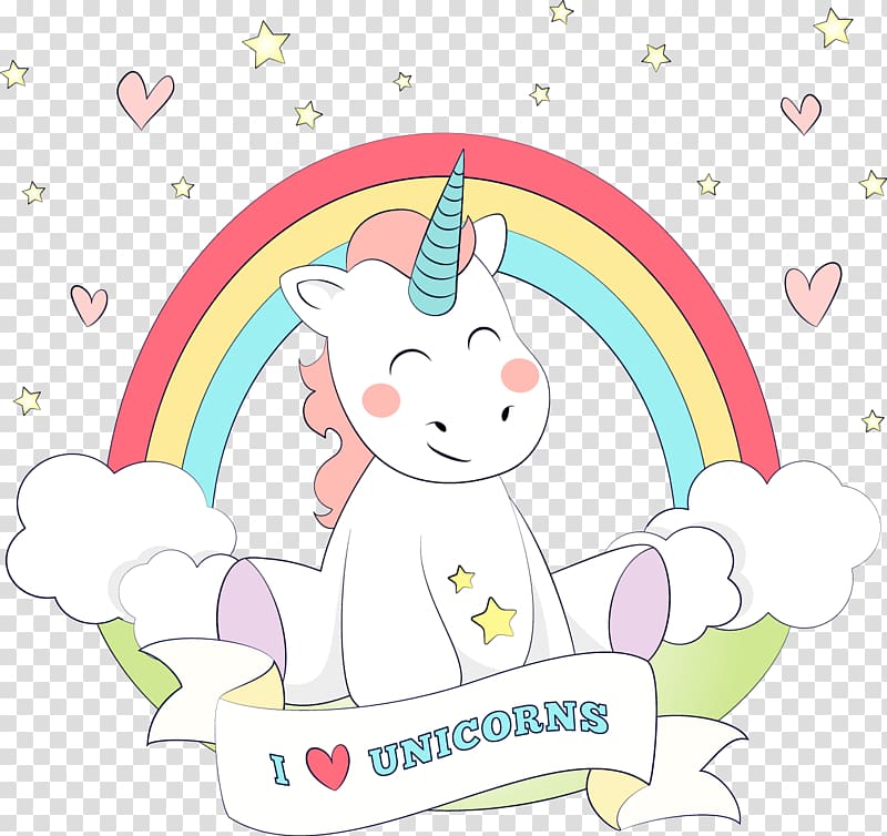 Unicorn Wedding invitation Paper , Unicorn, unicorn and rainbow illustration transparent background PNG clipart