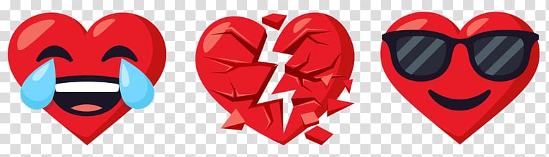 Broken heart Love Emoji Symbol, heart transparent background PNG clipart