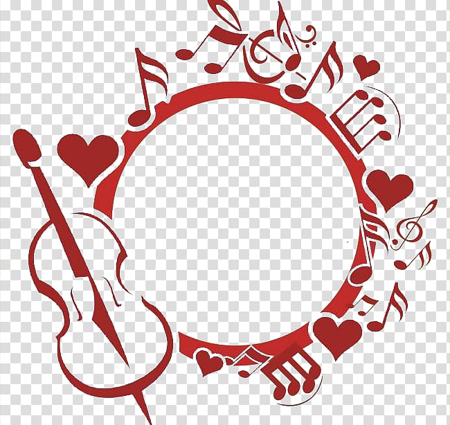 Violin Musical note, Music wedding logo transparent background PNG clipart