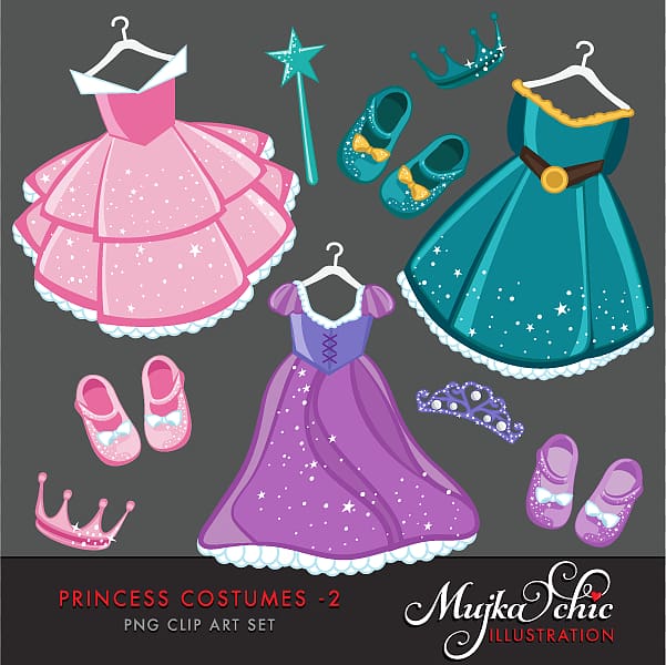 Dress Princess line Costume , Princess Dress transparent background PNG ...