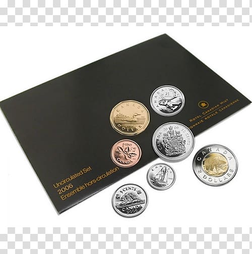 Uncirculated coin Canada Royal Canadian Mint Coin set, Uncirculated Coin transparent background PNG clipart