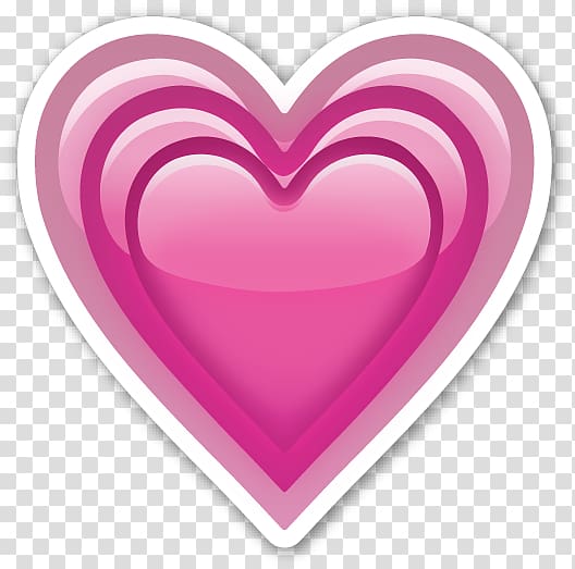Emoji Heart Sticker Symbol , eye love transparent background PNG ...
