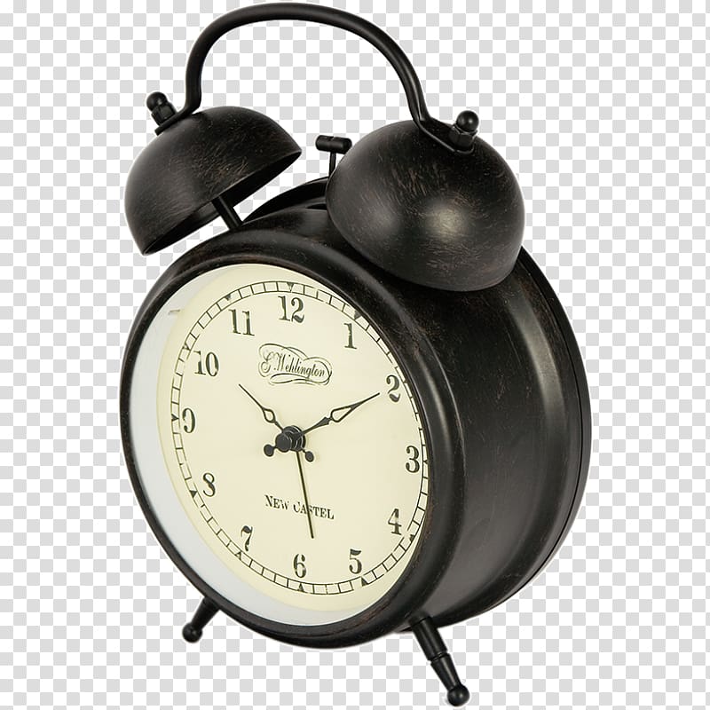 Alarm Clocks Furniture Retro style Quartz clock, alarm_clock transparent background PNG clipart