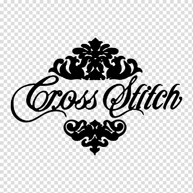 Cross-stitch Logo Crochet Clothing, Cross paint transparent background PNG clipart