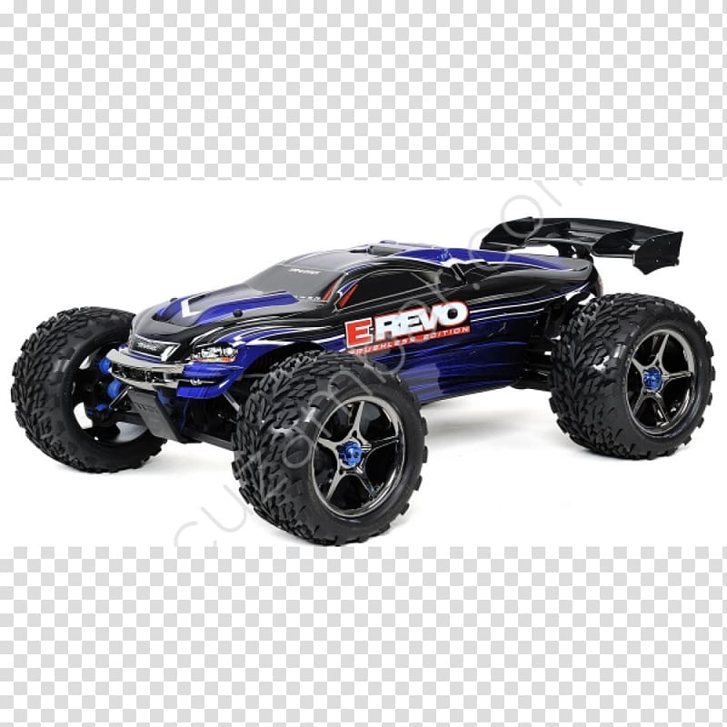 Traxxas 1/16 E-Revo VXL 4WD Brushless DC electric motor Radio-controlled car Traxxas E-Maxx Brushless, tsm transparent background PNG clipart