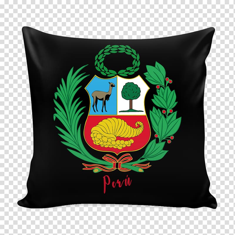 Coat of arms of Peru Throw Pillows Cushion, pillow transparent background PNG clipart