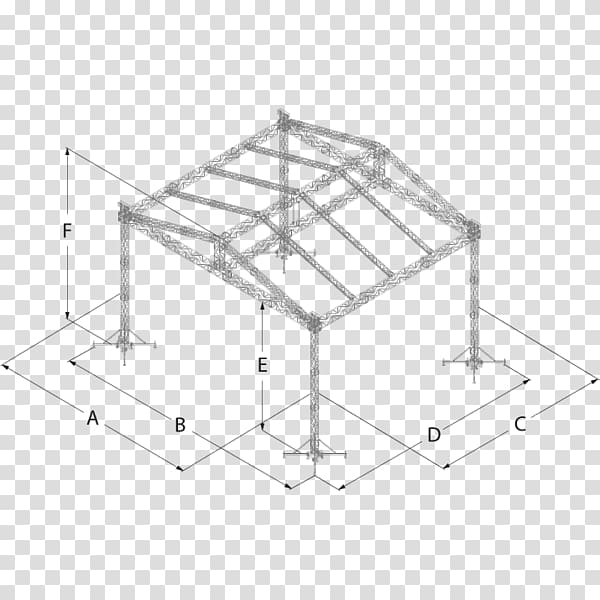 Truss Rafter Architectural engineering Roof Aluminium, truss with light/undefined transparent background PNG clipart