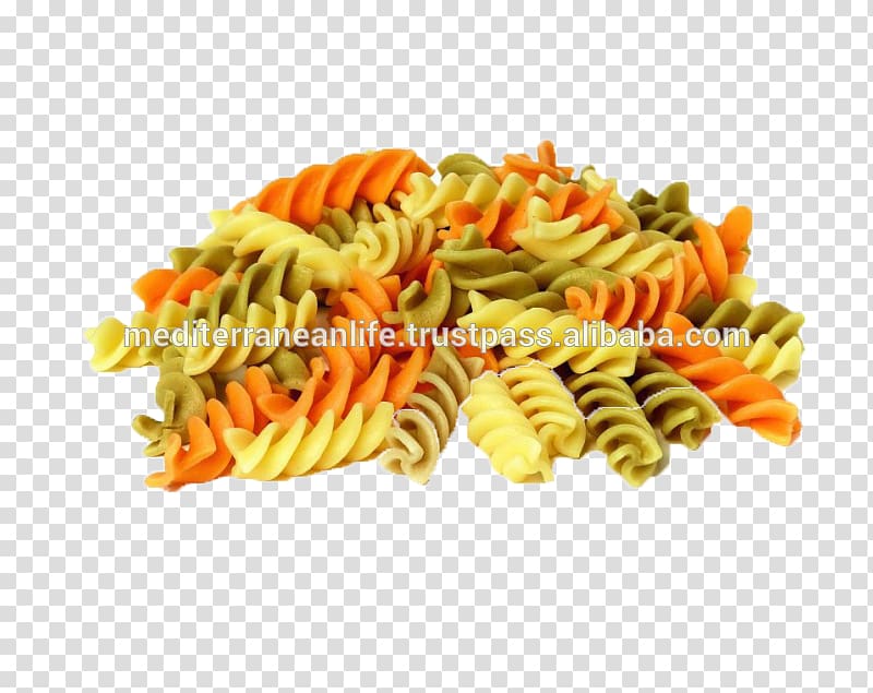 Fusilli Pasta salad Italian cuisine Al dente, spaghetti carton transparent background PNG clipart