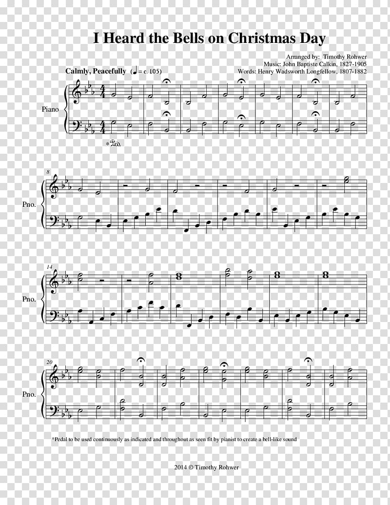 Sheet Music Baikal Lake I Heard the Bells on Christmas Day Song, sheet music transparent background PNG clipart