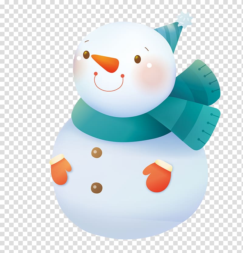 Snowman, Cartoon snowman transparent background PNG clipart
