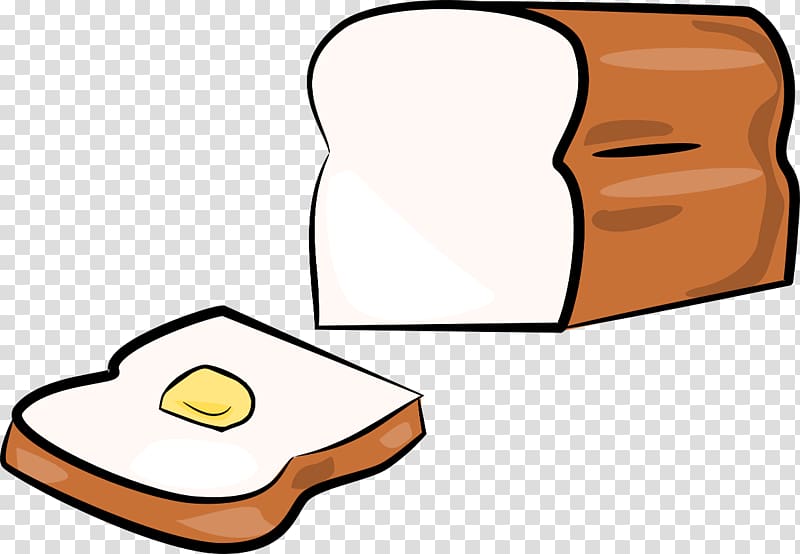 White bread Toast Sliced bread , Bread transparent background PNG clipart