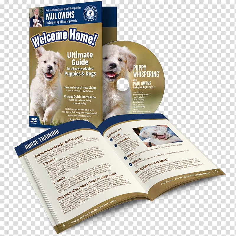 Dog breed The Puppy Whisperer: A Compassionate, Non Violent Guide to Early Training and Care Companion dog, puppy transparent background PNG clipart