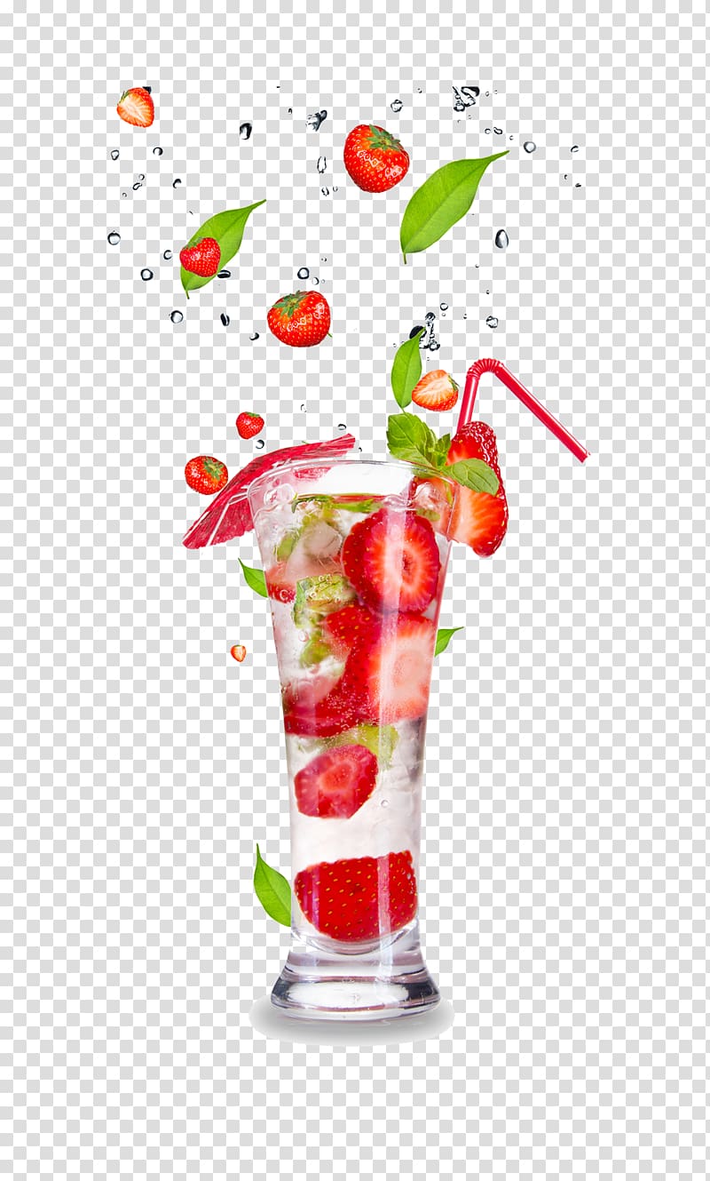 Cocktail Mojito Orange juice Berry, Drinks transparent background PNG clipart