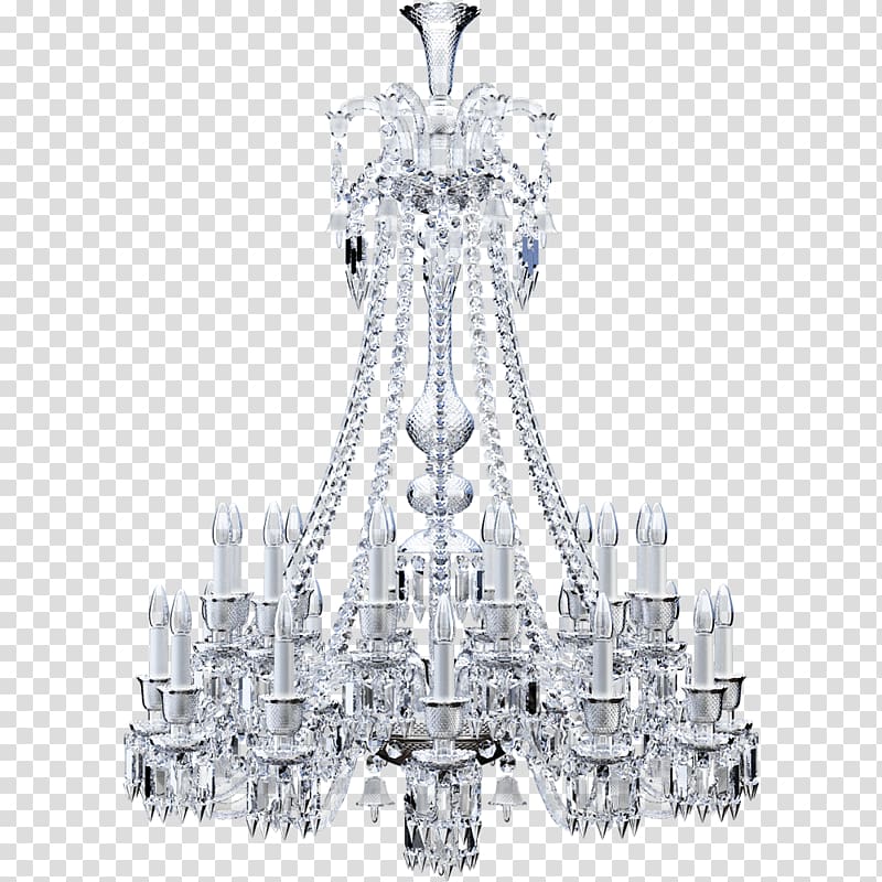 Chandelier Light fixture Baccarat Lighting Building information modeling, lustre transparent background PNG clipart