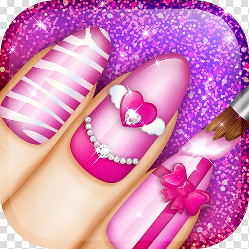 Manicure Game Fashion Nail Art Designs Game Decorating Games for Girls Android, android transparent background PNG clipart
