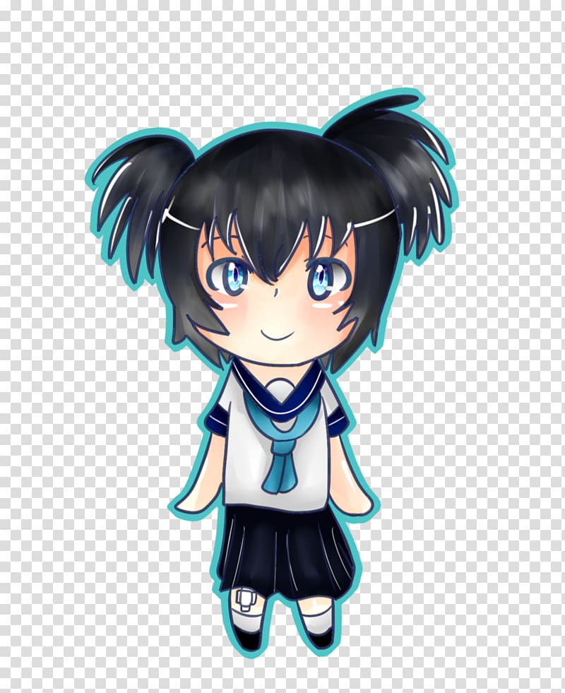 Illustration Mangaka , black rock shooter transparent background PNG clipart