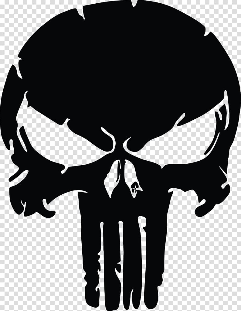 Punisher graphics Cdr AutoCAD DXF, transparent background PNG clipart