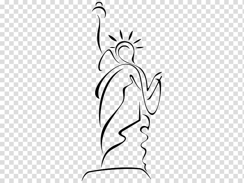 Statue of Liberty Paris Drawing, statue of liberty transparent background PNG clipart