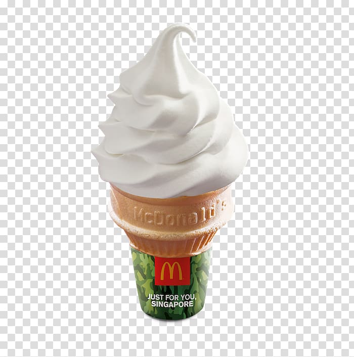 Ice Cream Cones Sundae Milkshake, vanilla transparent background PNG clipart