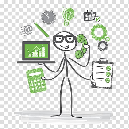 Human multitasking Computer multitasking Operating Systems, Porters transparent background PNG clipart