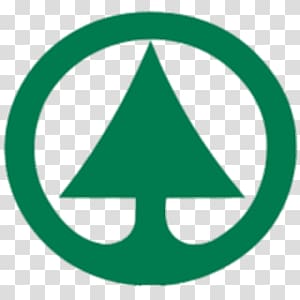 green arrow logo, Spar Tree Logo transparent background PNG clipart