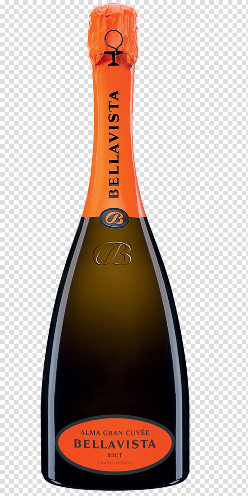 Sparkling wine Champagne Franciacorta DOCG, wine transparent background PNG clipart