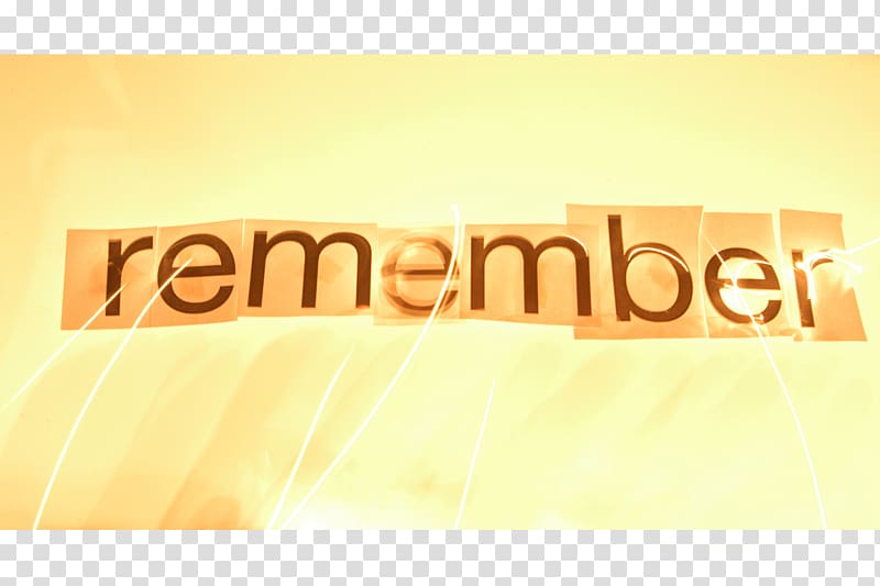Remember When Word , Remember transparent background PNG clipart