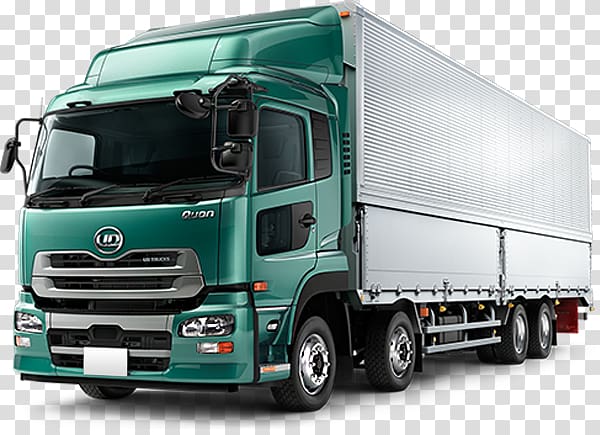 Car Nissan Diesel Quon Truck , Cargo Truck transparent background PNG clipart