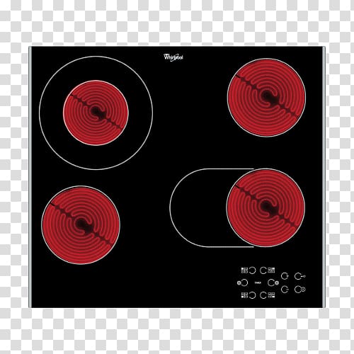 Hob Whirlpool Corporation Home appliance Kochfeld Ceramic, kitchen transparent background PNG clipart