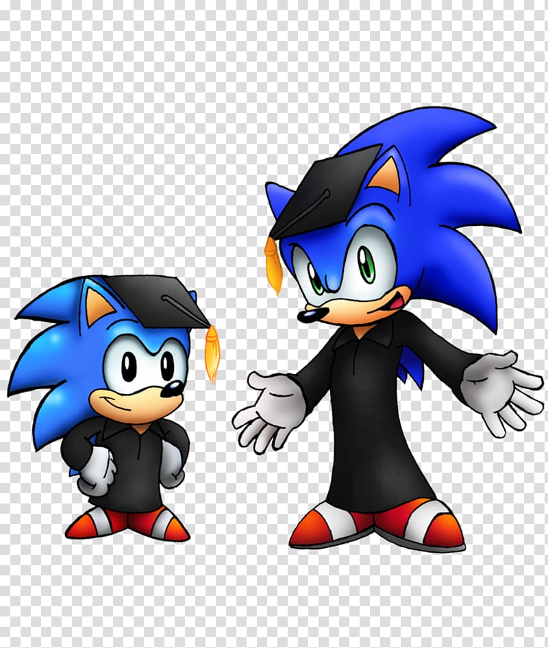 Sonic Classic Collection Graduation ceremony Drawing Tails Sega, Sonic Dash transparent background PNG clipart