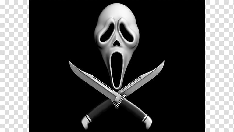 Ghostface Knife Scream Horror Thriller film, knife transparent background PNG clipart