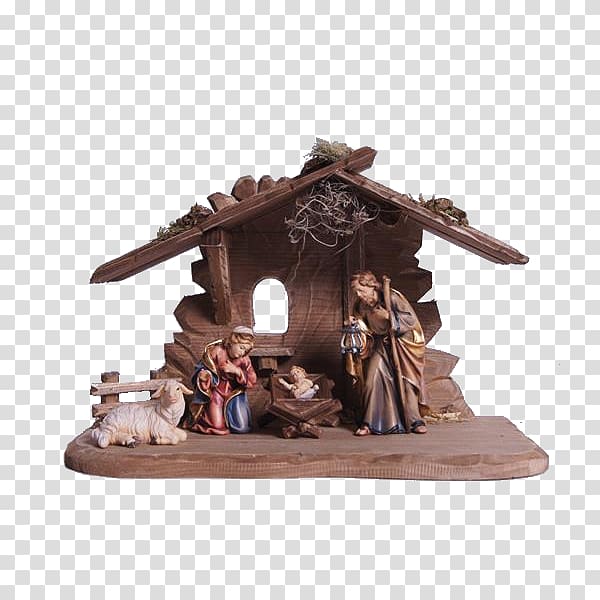 Nativity scene Holy Family Wood Bethlehem Christkind, trống Đồng transparent background PNG clipart