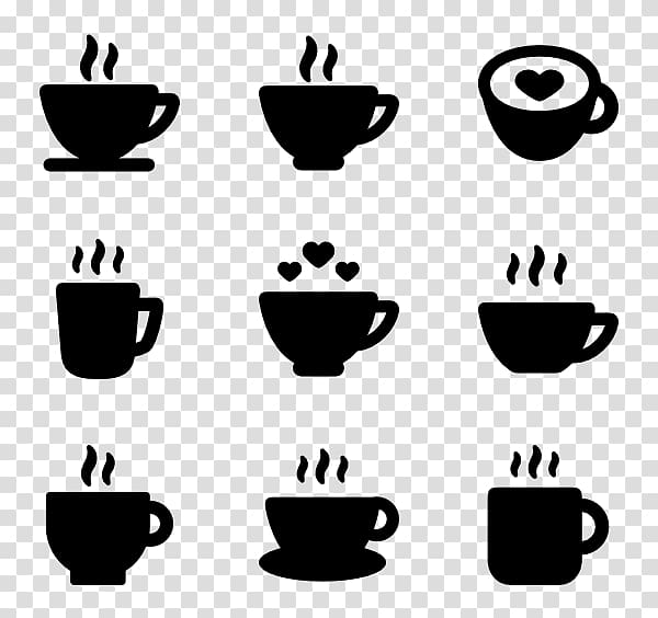Computer Icons Icon design, coffee cup transparent background PNG clipart