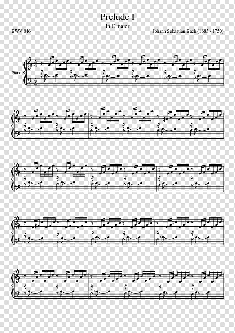 The Well-Tempered Clavier Sheet Music Plus Violin, sheet music transparent background PNG clipart