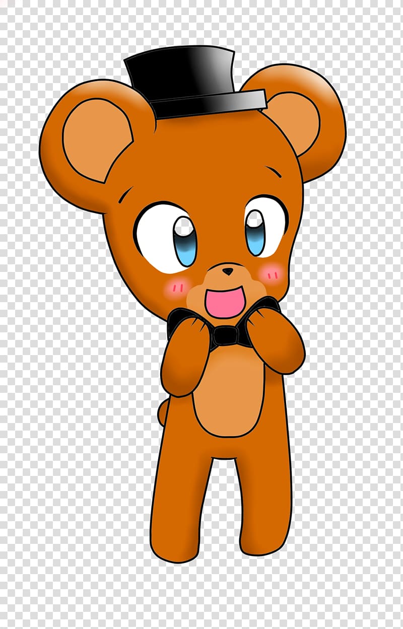 Freddy Fazbear\'s Pizzeria Simulator Drawing Kawaii Chibi, Chibi transparent background PNG clipart