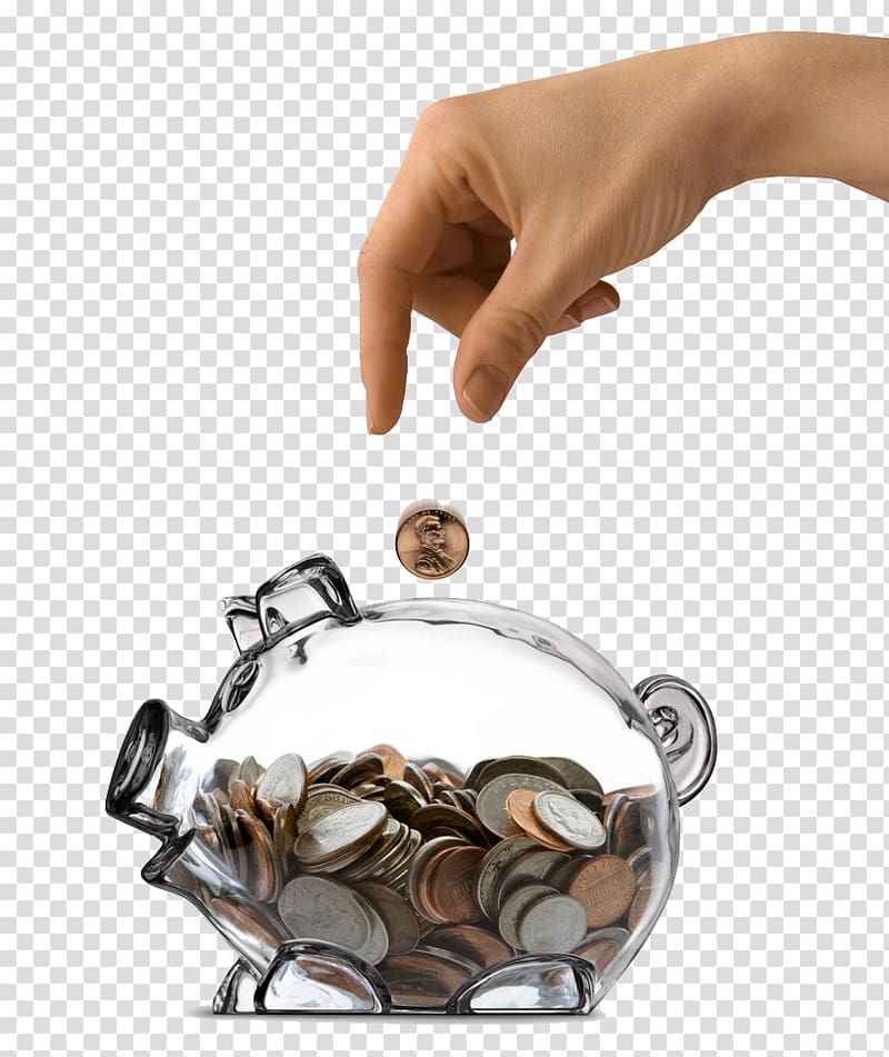 Saving Money Funding Bank Mortgage loan, He is a coin flip hand transparent background PNG clipart