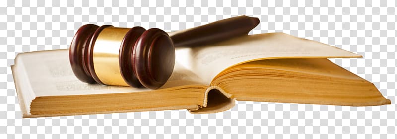 brown wooden judge mallet on brown book , Hammer Law Book, Hammer and law books transparent background PNG clipart