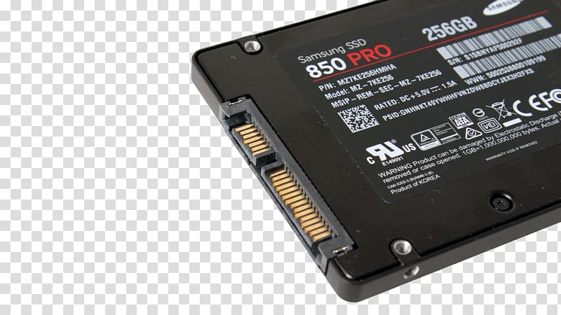 Hard Drives Power Converters Samsung 850 EVO SSD Solid-state drive Samsung 850 PRO III SSD, samsung transparent background PNG clipart