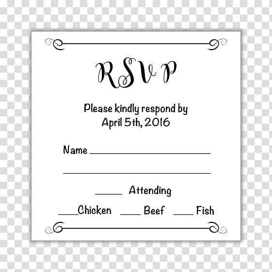 Paper Printing RSVP Perforation Font, others transparent background PNG clipart