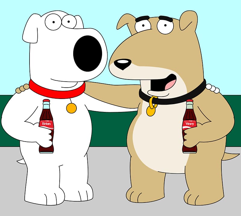 Brian Griffin Kit Cloudkicker Vinny Griffin Cartoon, Griffin transparent background PNG clipart