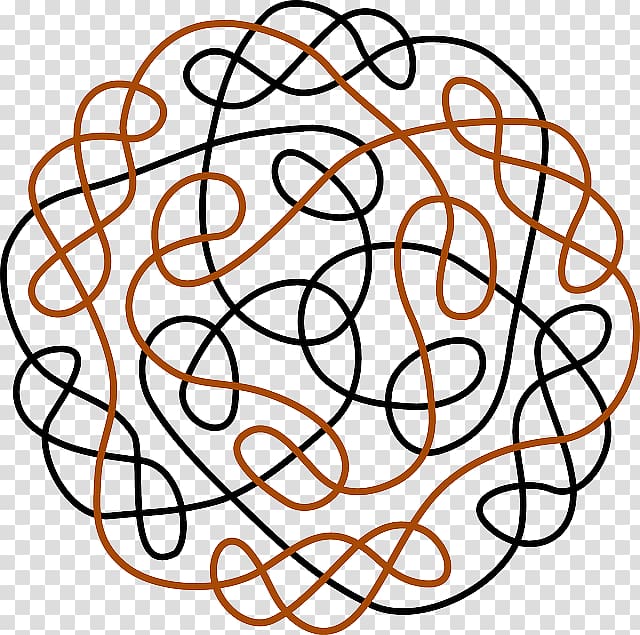Celtic knot Windshadows Celts , dynamic lines pattern shading pattern border transparent background PNG clipart