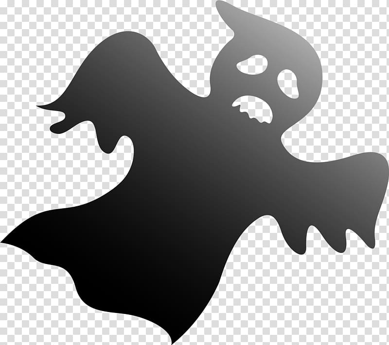 Ghost Black Horror, Black Horror Ghost transparent background PNG clipart