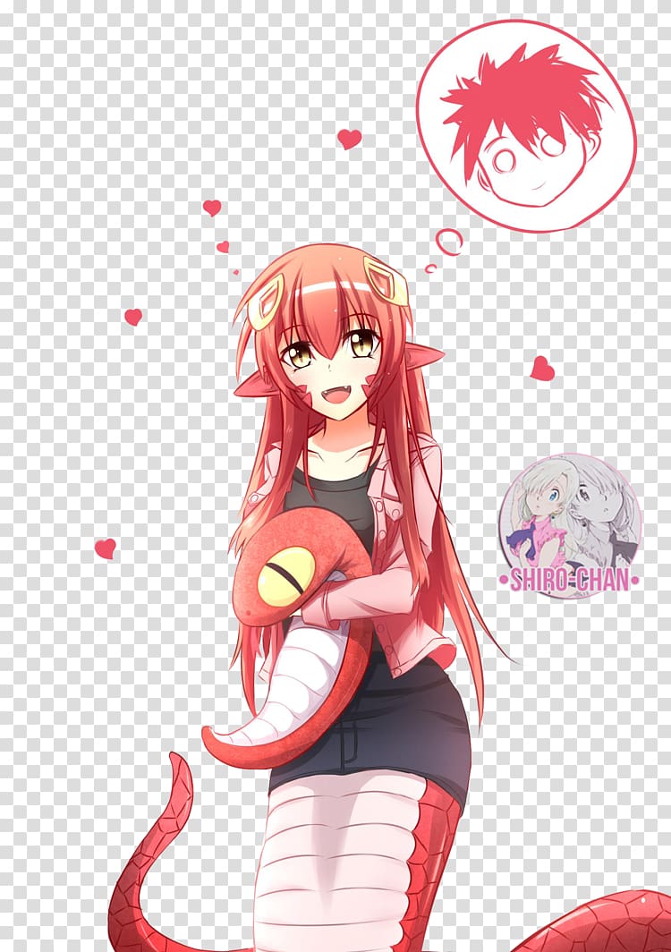 Monster Musume Anime Character Fan art, nichijou transparent background PNG clipart