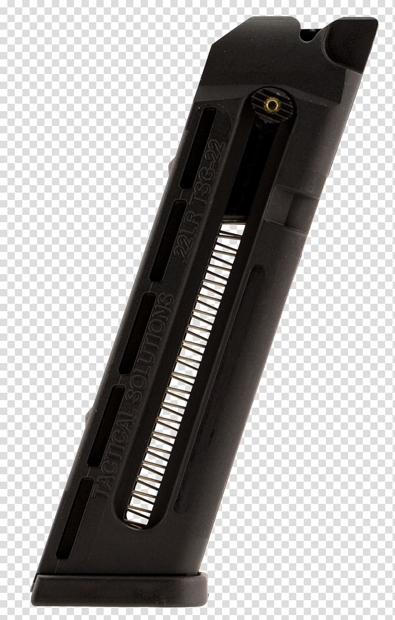 .22 Long Rifle Magazine GLOCK 17 Cartridge, Tactical Shooter transparent background PNG clipart